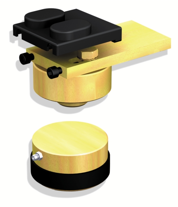 PIVOT POUR PORTAIL JEU À SOUDER