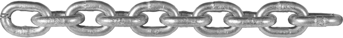 CHAINES DROITES MAILLONS LONGS GALVANISÉS