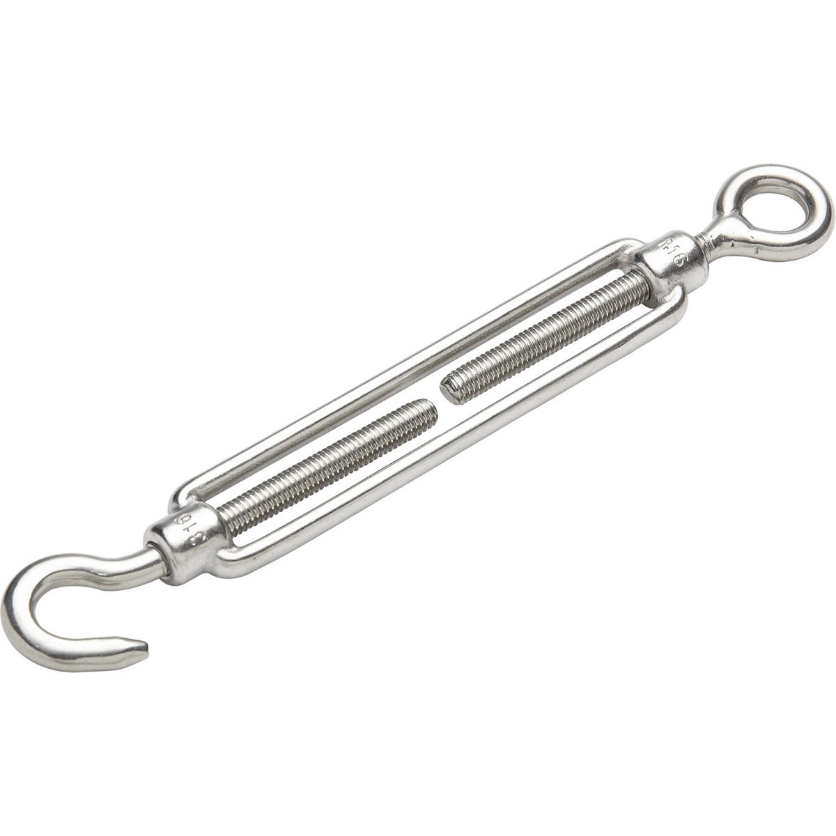 TENDEUR À VISSER INOX A4 M5 TROU 8MM