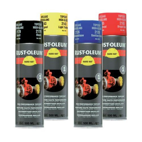 AÉROSOL 500ML PEINTURE HARD HAT