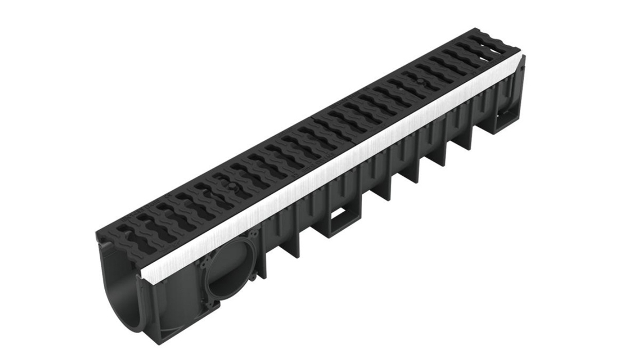 CANIVEAU KENADRAIN LARG.150 INT./200 1ML+GRIL. FONTE LARG.250MM C250