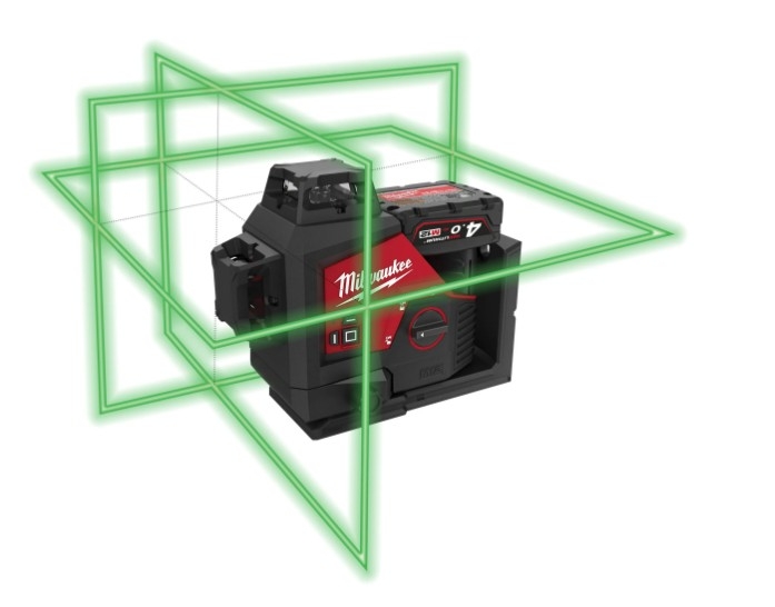 LASER VERT  3 LIGNES 12 VOLTS M12 3PL-401C