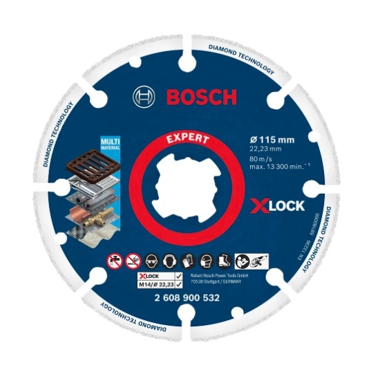DISQUE A TRONCONNER DIAMANTE Ø 125 MM XLOCK