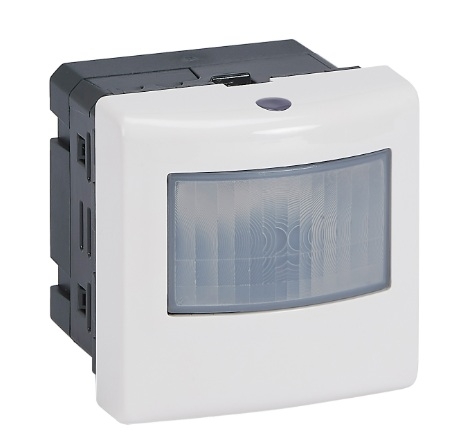 INTERRUPTEUR AUTOMATIQUE UNIVERSEL 3 FILS 500W LED MOSAIC BLANC