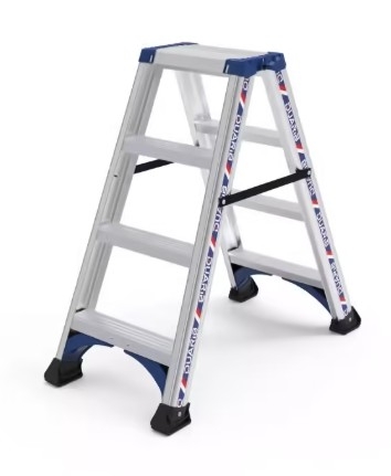 MARCHEPIED PLIANT EN ALUMINIUM DOUBLE ACCÉS