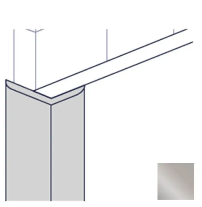 PROFILE ANGLE EXTERIEUR MURAL REVEL ALUMINIUM 2.60ML
