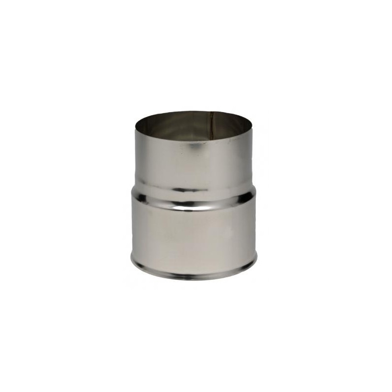 RACCORD INOX DE TUBAGE  140/146 SUR RIGIDE 139MM