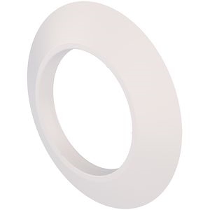 ROSACE DE FINITION Ø 100 MM BLANCHE EPDM