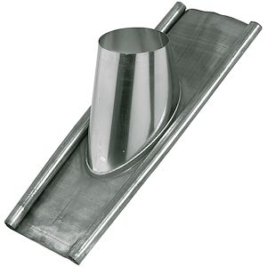 SOLIN TOIT 5 A 25° OCRE PLOMB NATUREL LARGE D80/125MM