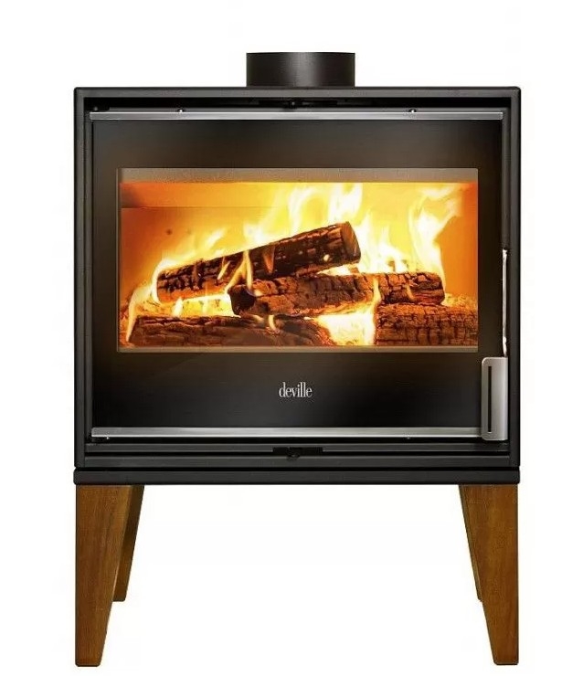 POELE BOIS ACIER 8KW PARELOUP DEVILLE