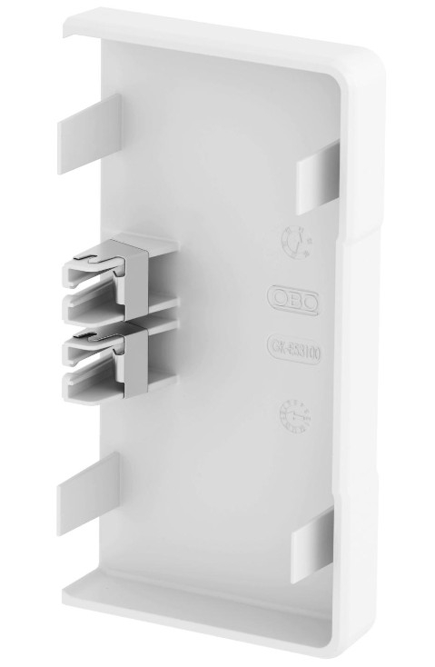 EMBOUT GK-E53100RW 106X56X22 BLC RAL 9010