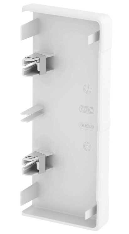 EMBOUT GK-E53130RW/136X56X22 BLC RAL 9010