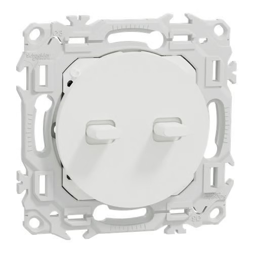 ODACE 2 - POUSSOIR DOUBLE BLANC