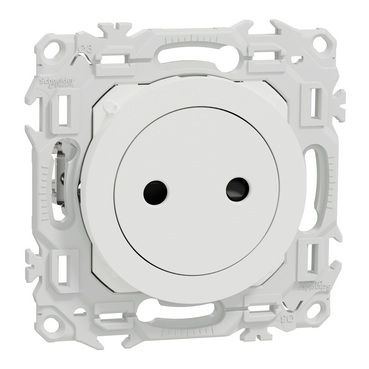 ODACE 2 - PRISE 2P A GRIFFES BLANC