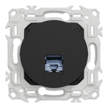 ODACE 2 - PRISE RJ45 CAT.6 UTP ANTHRACITE