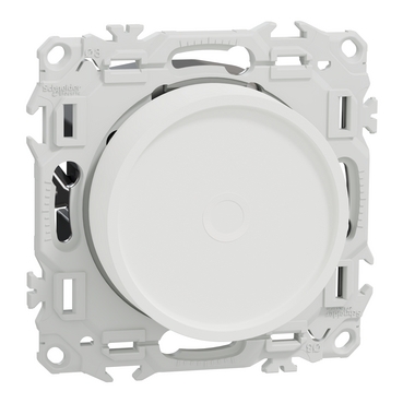 ODACE 2 - VARIATEUR ROTATIF UNIV. 2 OU 3 FILS BLANC