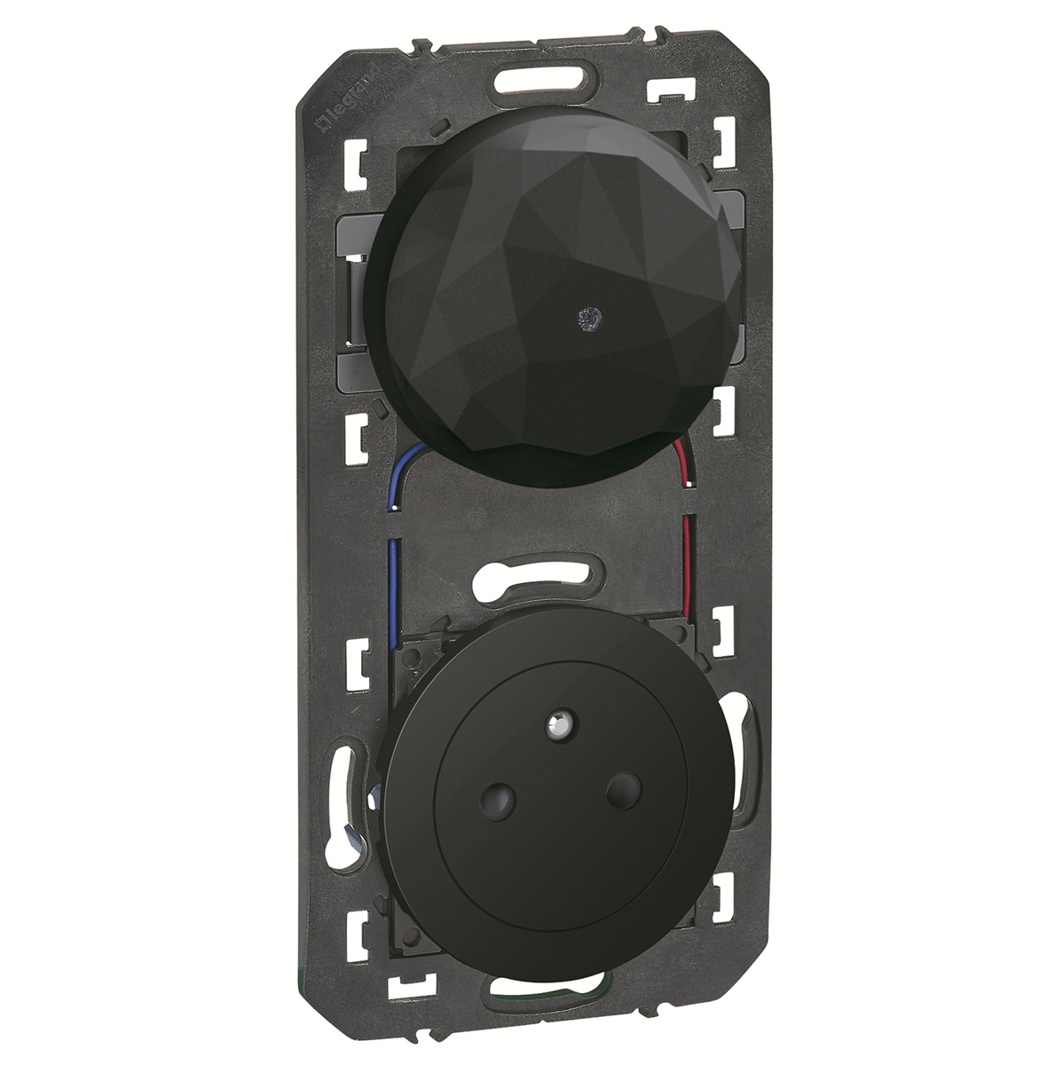 PACK CONTROL DOOXIE WITH NETATMO + PRISE 2P+T - NOIR