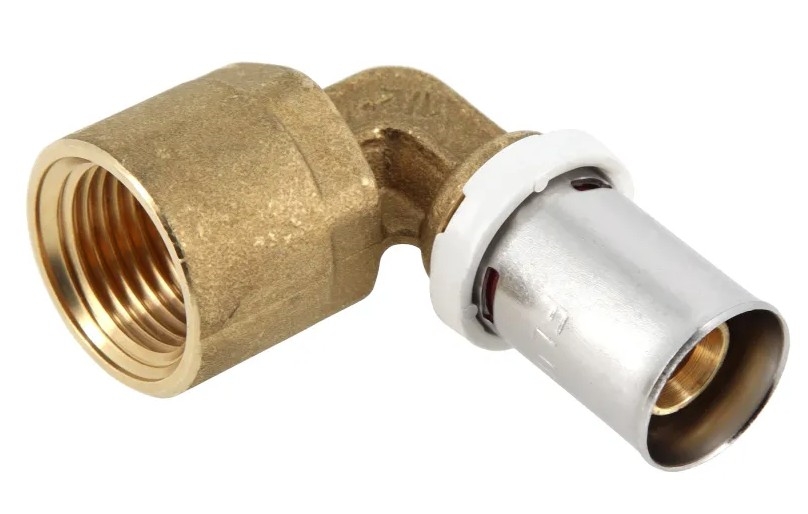 COUDE 90' À SERTIR FEMELLE