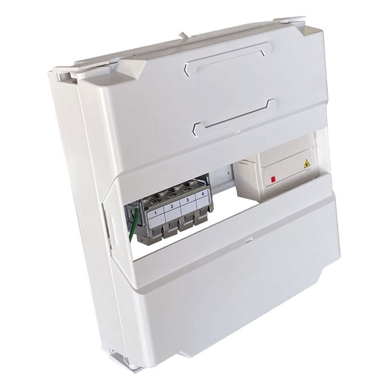 TABLEAU DE COM GRADE 3/ BANDEAU 4RJ45 CAT 6A AVEC PORTE