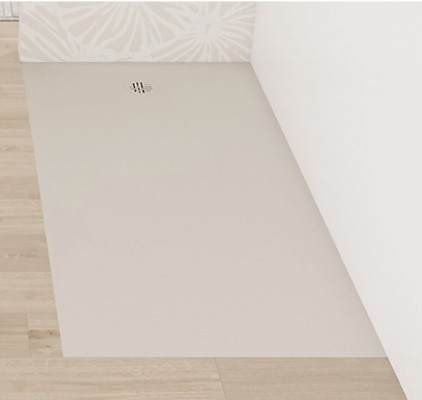 RECEVEUR KINESURF NOVA EN BIOCRYL ET BIOTEC 120X80 BLANC MAT PN12
