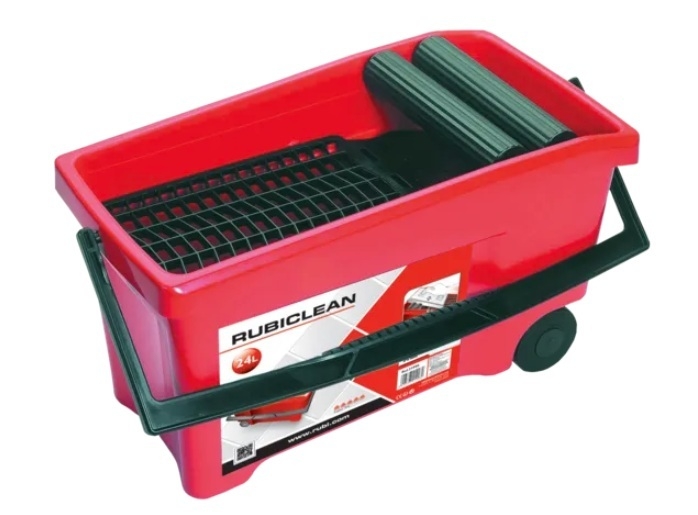 BAC RUBICLEAN AVEC 2 ROULEAUX 52X27X30