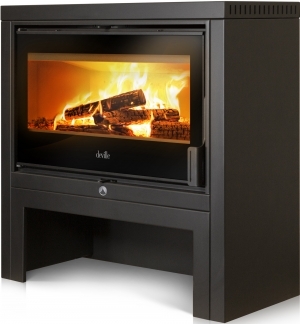 POÊLE À BOIS ACIER CASTILLON DEVILLE