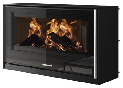 POELE A BOIS 8KW ZIVA XL NOIR