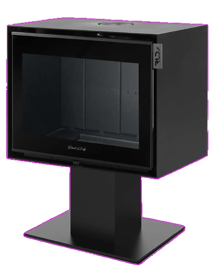 POELE BOIS MONTMARTRE 8,8KW ACIER RICHARD LE DROFF