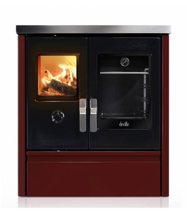 CUISINIERE A BOIS MELISSE 75 BORDEAUX DEVILLE
