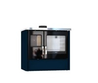 CUISINIERE A BOIS MELISSE 90 BLEU NUIT DEVILLE