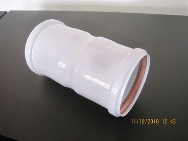 RACCORD DROIT F/F Ø 60 MM 15 CM