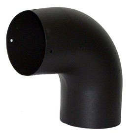 COUDE ÉMAILLÉ 90° NOIR MAT