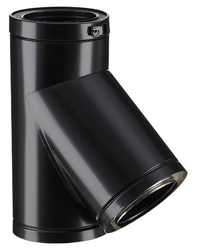 TE ISOLE 135° Ø 180 TI NOIR MAT