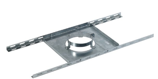 SUPPORT PLANCHER GALVANISÉ Ø 100