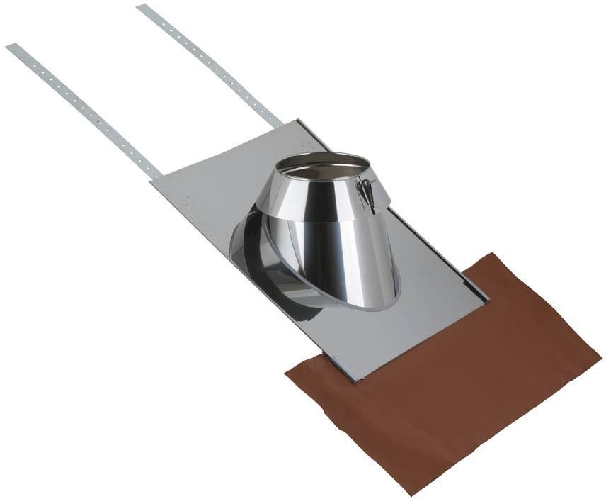 SOLIN INOX TUILE + COLLET Ø  150