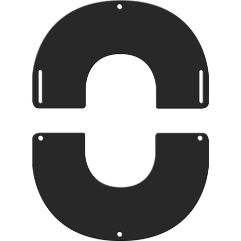 PLAQUE DE PROPRETE 0/10° INOX 150 TZ