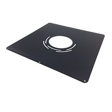 PLAQUE DE LAISON NOIRE 300X300 MM