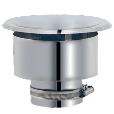 CHAPEAU DEFLECTEUR ANTIREFOULEMENT INOX