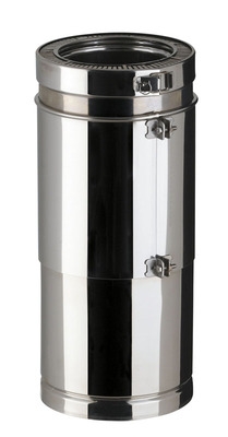 THERMINOX ÉLÉMENT DROIT RÉGLABLE Ø 100 DE 30 À 45 CM