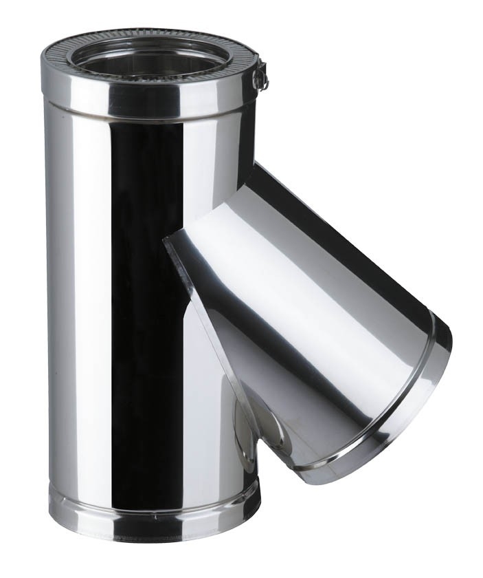 TE ISOLE A 135° Ø150MM THERMINOX T135-150TI