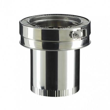 THERMINOX RACCORD SIMPLE PAROI À DOUBLE PAROI Ø 180