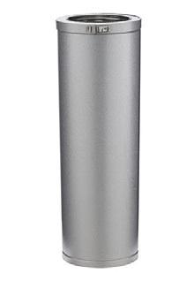 ELEMENT DROIT 45 CM Ø 100 ZI ED 450-100 ZI