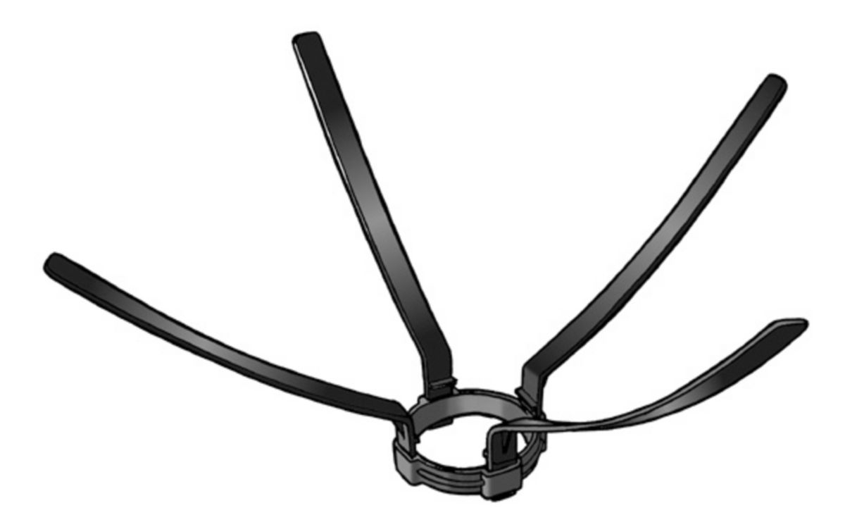 ARAIGNEE POUR FLEXIBLE PPTL Ø 80MM