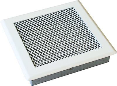 GRILLE DÉCOMPRESSION HOTTE 191X191 AVEC PRÉCADRE 163X166