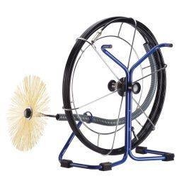 ENROULEUR RAMONAGE FLEXIBLE Ø9MM / 20ML M12 WOLHER