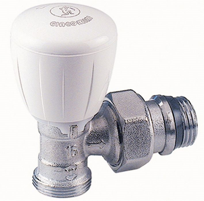 ROBINET THERMOSTATISABLE 1/2 16M. EQUERRE R431TG