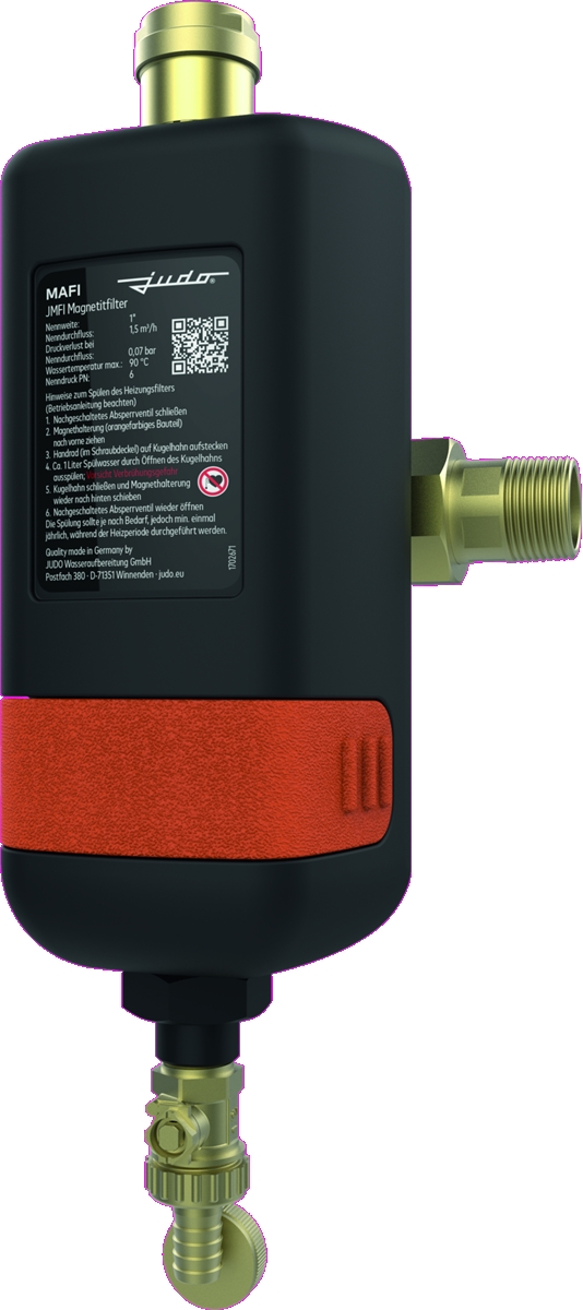 FILTRE CHAUFFAUGE À MAGNÉTITE AVEC DÉGAZEUR