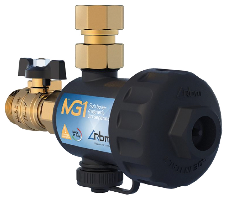 FILTRE MAGNETIQUE MGF NOIR COMPACT POUR CHAUDIERE MURALLE