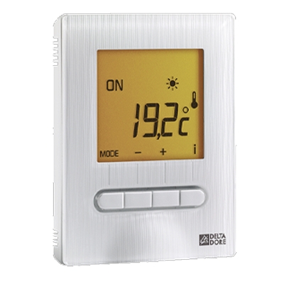 THERMOSTAT D'AMBIANCE ELECTRONIQUE SEMI-ENCASTRE