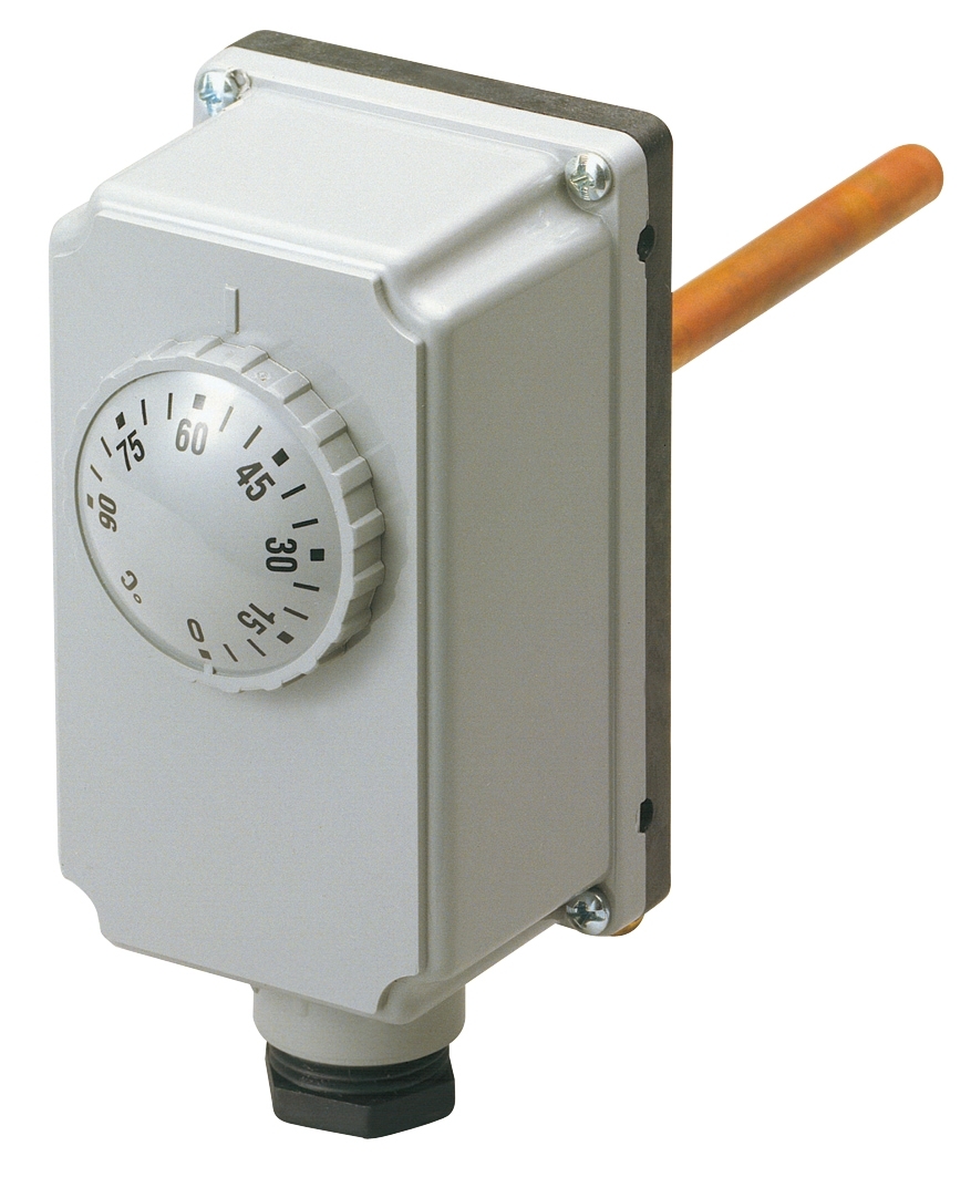 AQUASTAT À PLONGEUR SIMPLE 100MM À CONTACT INVERSEUR